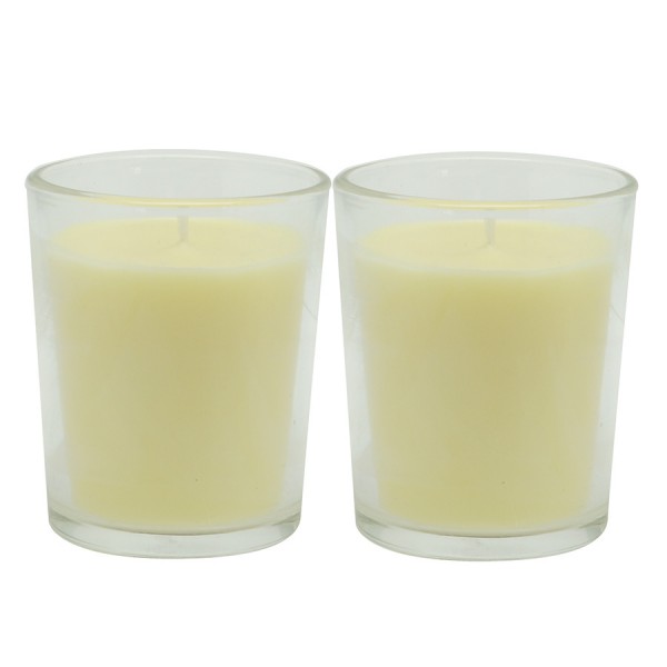 Набор из 2 ароматических свечей Мадагаскарская ваниль 20 ч