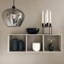 Лампа подвесная Kyoto D32 см стекло Electro Plated