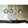 Лампа подвесная Kyoto D32 см стекло Electro Plated