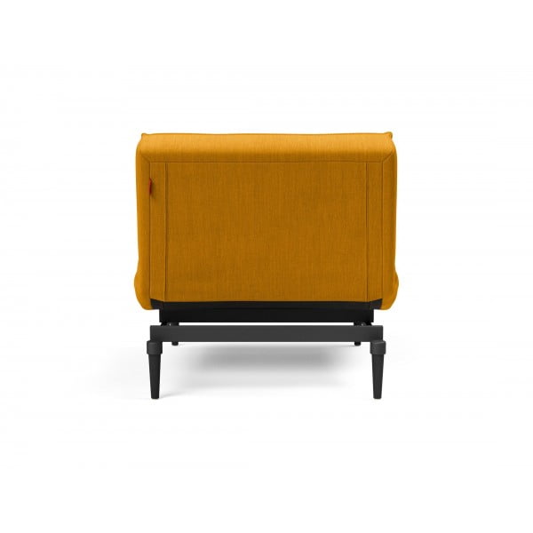 Кресло Splitback черные ножки Styletto, ткань 507
