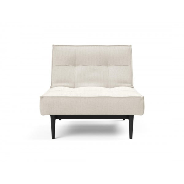 Кресло Splitback черные ножки Styletto, ткань 531