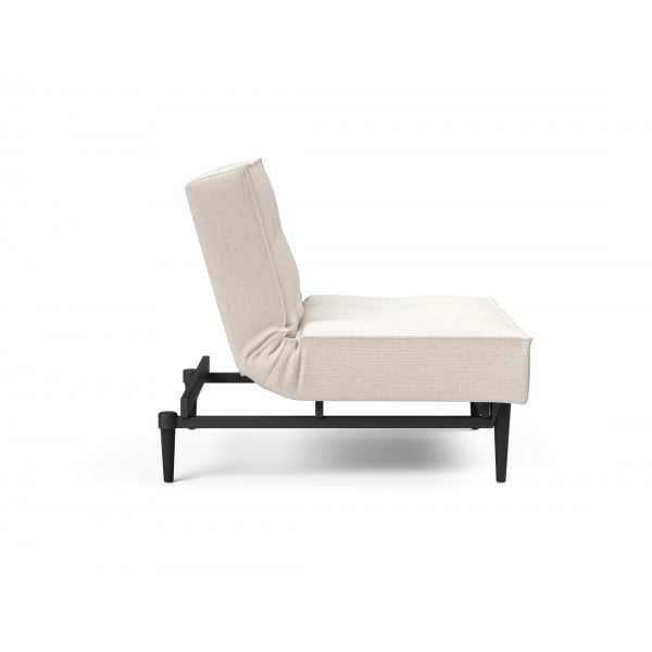 Кресло Splitback черные ножки Styletto, ткань 531