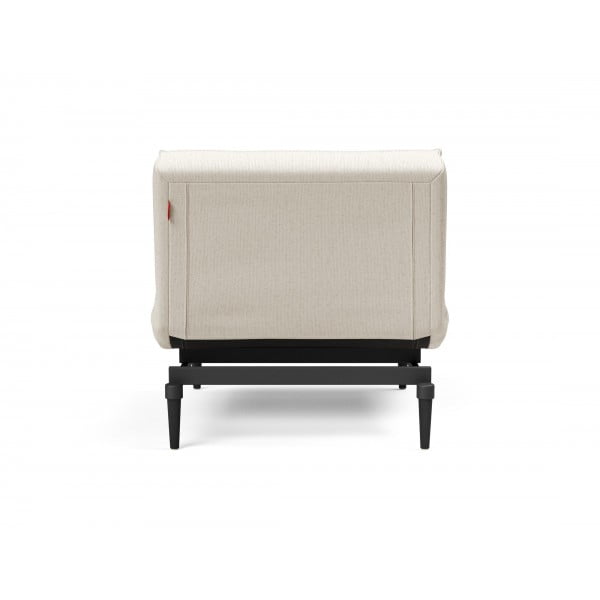 Кресло Splitback черные ножки Styletto, ткань 531