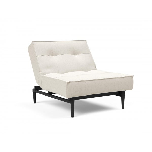 Кресло Splitback черные ножки Styletto, ткань 531