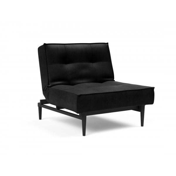 Кресло Splitback черные ножки Styletto, ткань 550