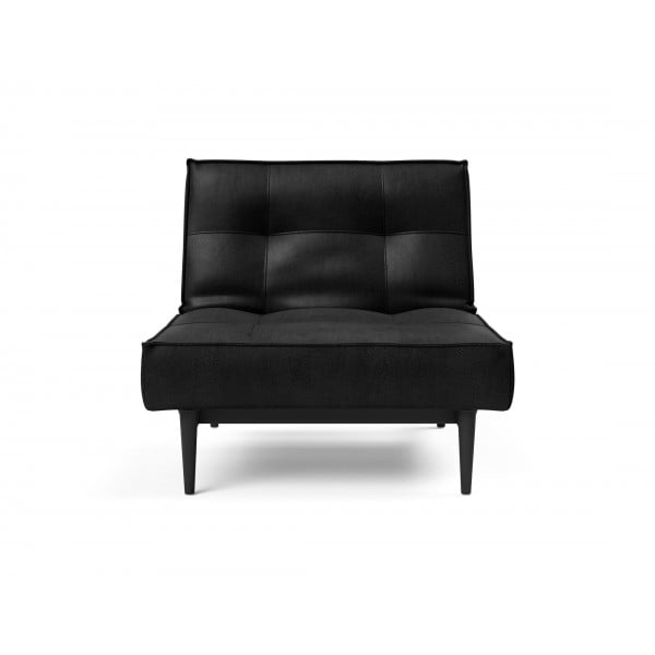 Кресло Splitback черные ножки Styletto, ткань 550
