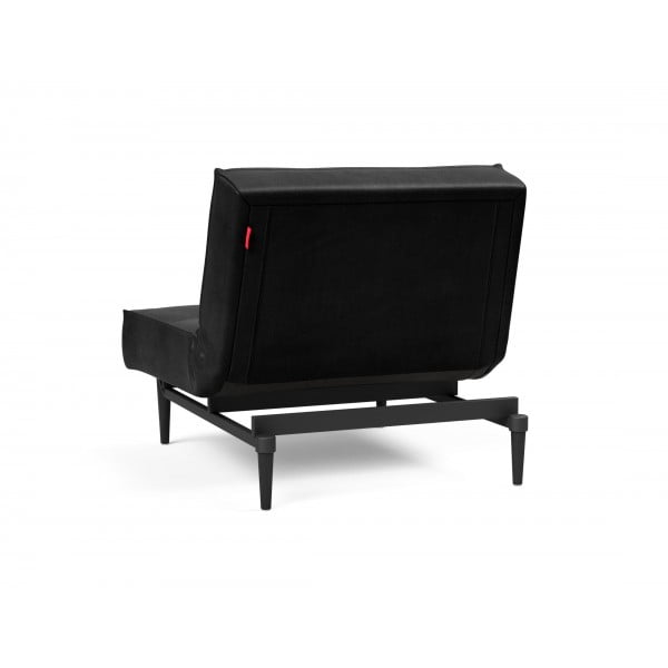 Кресло Splitback черные ножки Styletto, ткань 550
