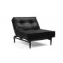 Кресло Splitback черные ножки Styletto, ткань 550