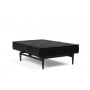 Кресло Splitback черные ножки Styletto, ткань 550