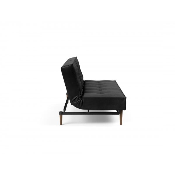 Диван-кровать Splitback 115х210 см ножки темный дуб Styletto, ткань 550