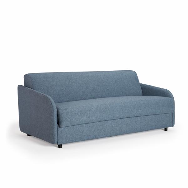 Диван Eivor 140х195 Dark Gray с двойным матрасом