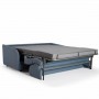 Диван Eivor 140х195 Dark Gray с двойным матрасом