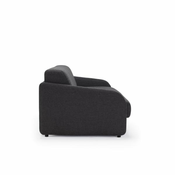 Диван Eivor 160х195 Twist Granite с двойным матрасом