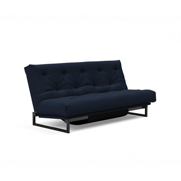Диван Nordic Fraction Sharp 140 Mattress Classic с чехлом синий