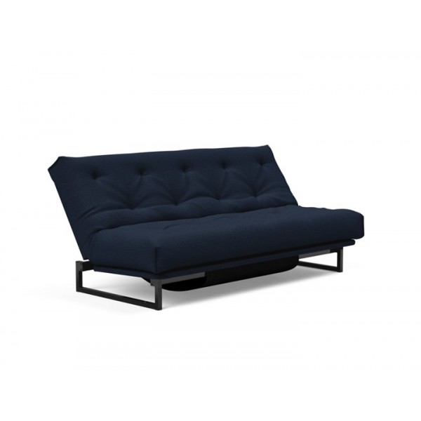Диван Nordic Fraction Sharp 140 Mattress Classic с чехлом синий