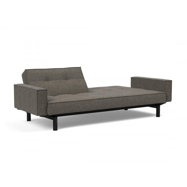 Диван Innovation Living Splitback Cuno с подлокотниками, тёмно-серый