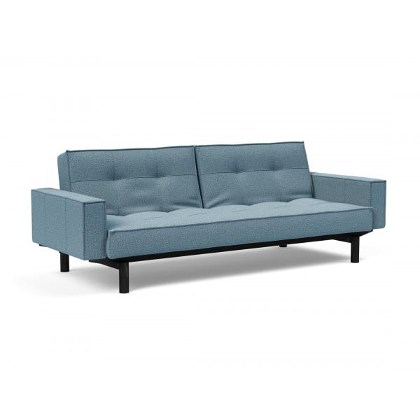 Диван Innovation Living Splitback Cuno с подлокотниками, голубой