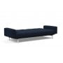Диван Innovation Living Ample Chrome с подлокотниками, синий