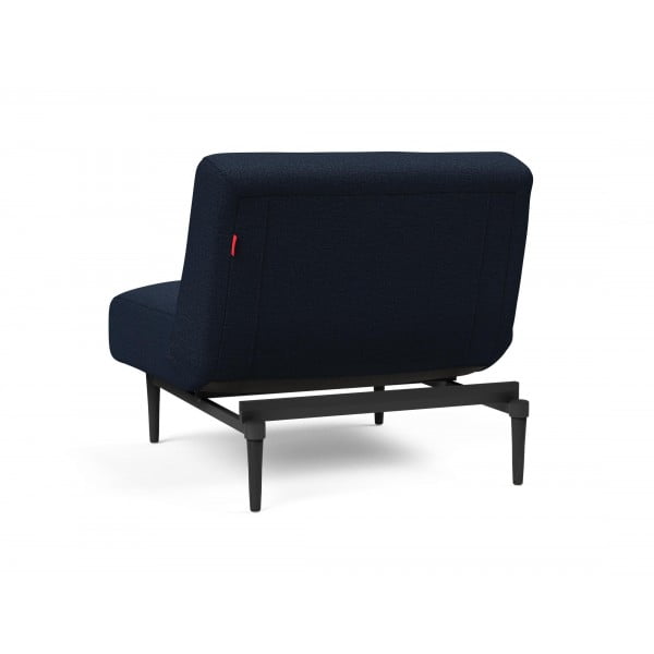 Кресло Innovation Living Ample Styletto чёрный дуб, синий