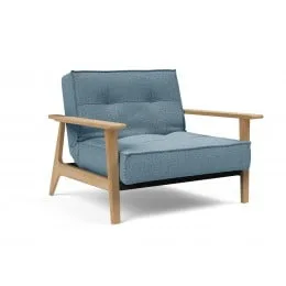 Кресло Splitback с подлокотниками Frej, ткань 525