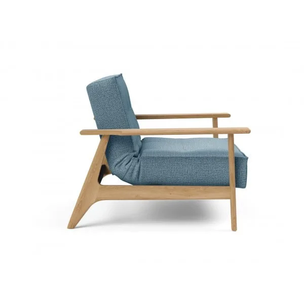 Кресло Splitback с подлокотниками Frej, ткань 525