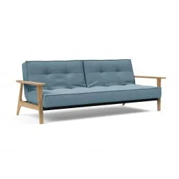 Диван-кровать Splitback ножки дуб Frej, ткань 525
