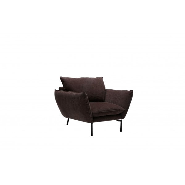Кресло Sits Hugo, тёмно-коричневое