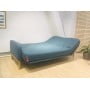 Диван Innovation Living Ronia с матрасом Soft Spring, сине-зелёный