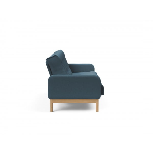 Диван Innovation Living Ronia с матрасом Soft Spring, сине-зелёный