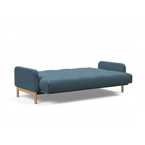 Диван Innovation Living Ronia с матрасом Soft Spring, сине-зелёный