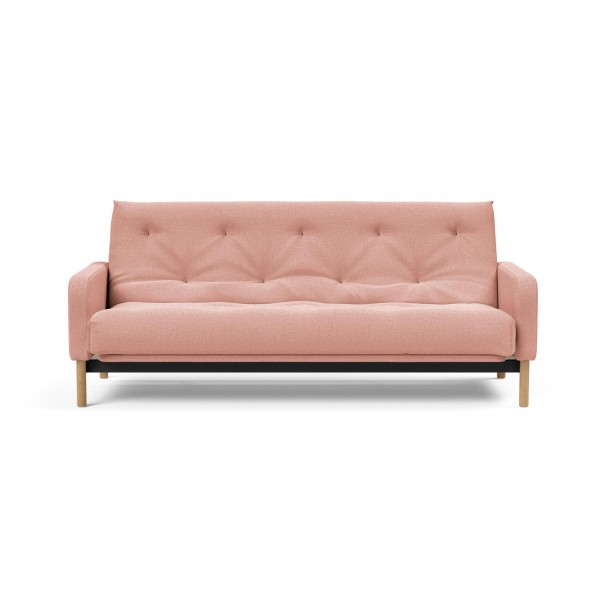 Диван Innovation Living Ronia с матрасом Soft Spring, коралловый