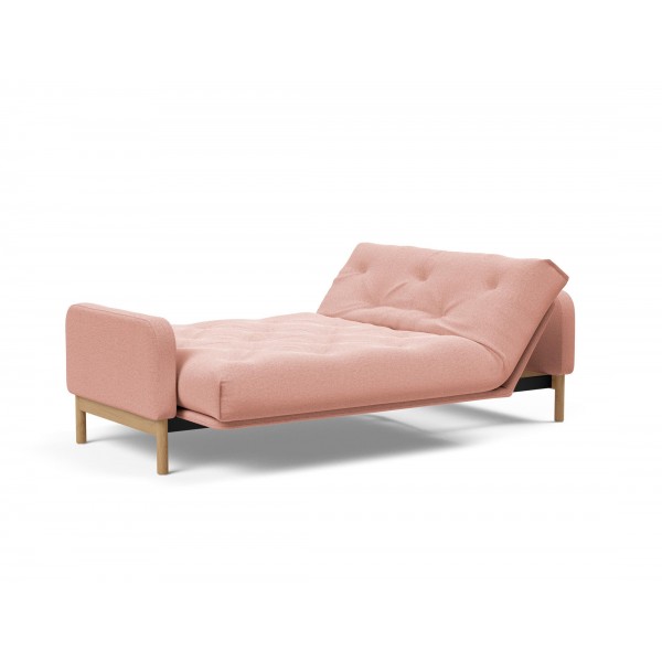 Диван Innovation Living Ronia с матрасом Soft Spring, коралловый