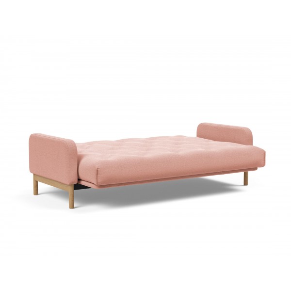 Диван Innovation Living Ronia с матрасом Soft Spring, коралловый