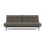 Диван-кровать Splitback 115х210 см черные ножки Styletto, ткань 216