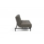 Диван-кровать Splitback 115х210 см черные ножки Styletto, ткань 216