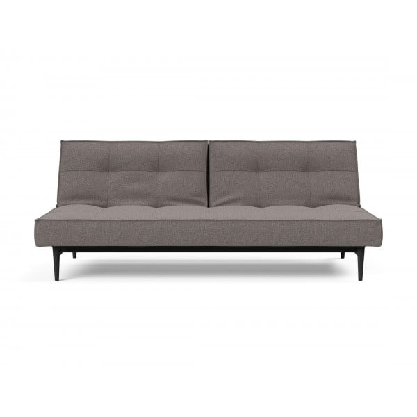 Диван-кровать Splitback 115х210 см черные ножки Styletto, ткань 521
