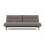 Диван-кровать Splitback 115х210 см черные ножки Styletto, ткань 521