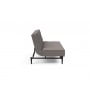 Диван-кровать Splitback 115х210 см черные ножки Styletto, ткань 521