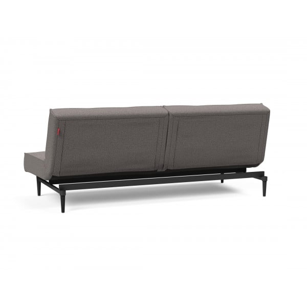 Диван-кровать Splitback 115х210 см черные ножки Styletto, ткань 521
