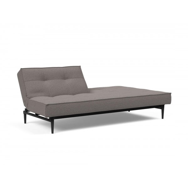 Диван-кровать Splitback 115х210 см черные ножки Styletto, ткань 521