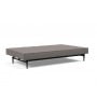 Диван-кровать Splitback 115х210 см черные ножки Styletto, ткань 521