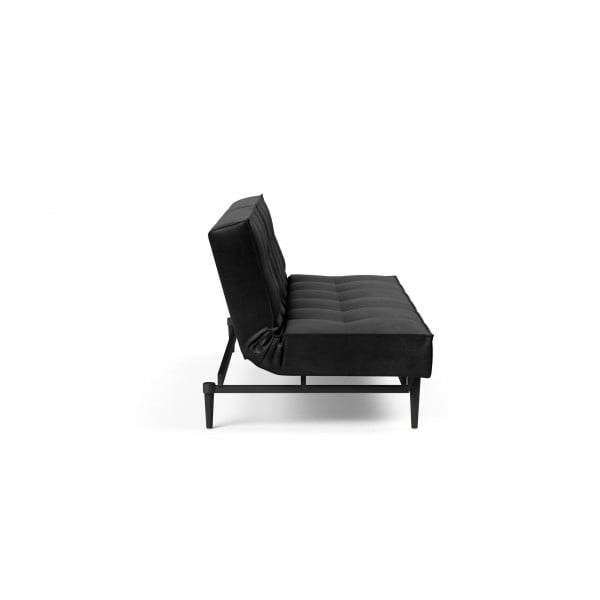 Диван-кровать Splitback 115х210 см черные ножки Styletto, ткань 550
