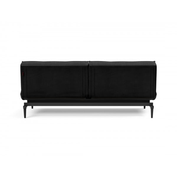 Диван-кровать Splitback 115х210 см черные ножки Styletto, ткань 550