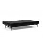 Диван-кровать Splitback 115х210 см черные ножки Styletto, ткань 550
