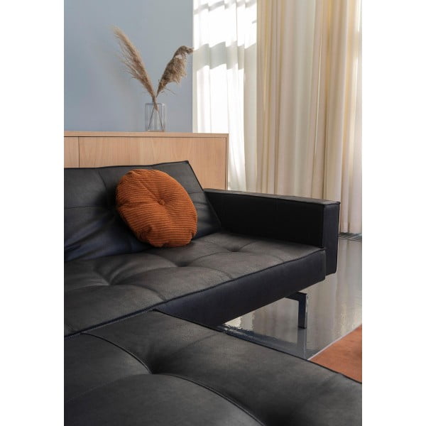 Диван-кровать Splitback 115х210 см с подлокотниками, ножки Chrome, ткань 550