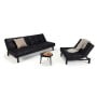 Диван Innovation Living Splitback Cuno, голубой