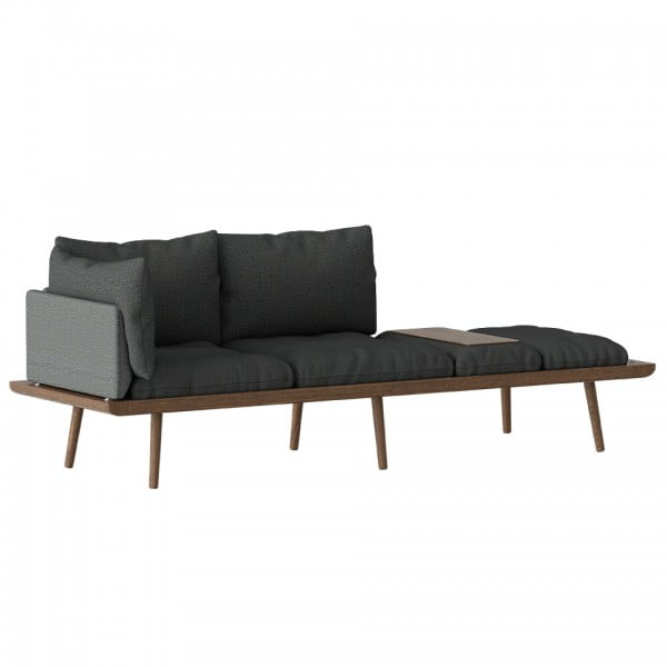 Диван трехместный Umage Lounge Around, тёмный дуб