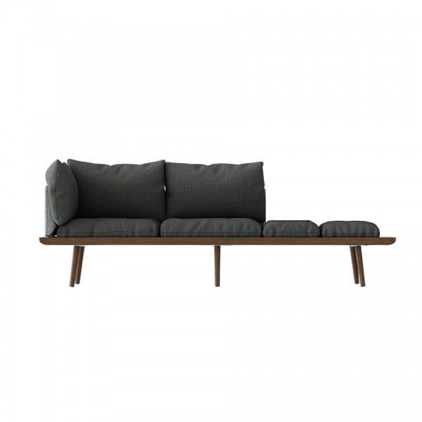 Диван трехместный Umage Lounge Around, тёмный дуб