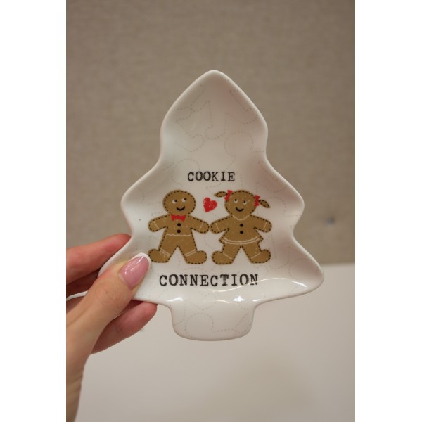 Тарелка Cookie Connection, 15х12,5 см, новогодняя