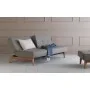 Диван-кровать Splitback 115х210 см ножки дымчатые Frej, ткань 521